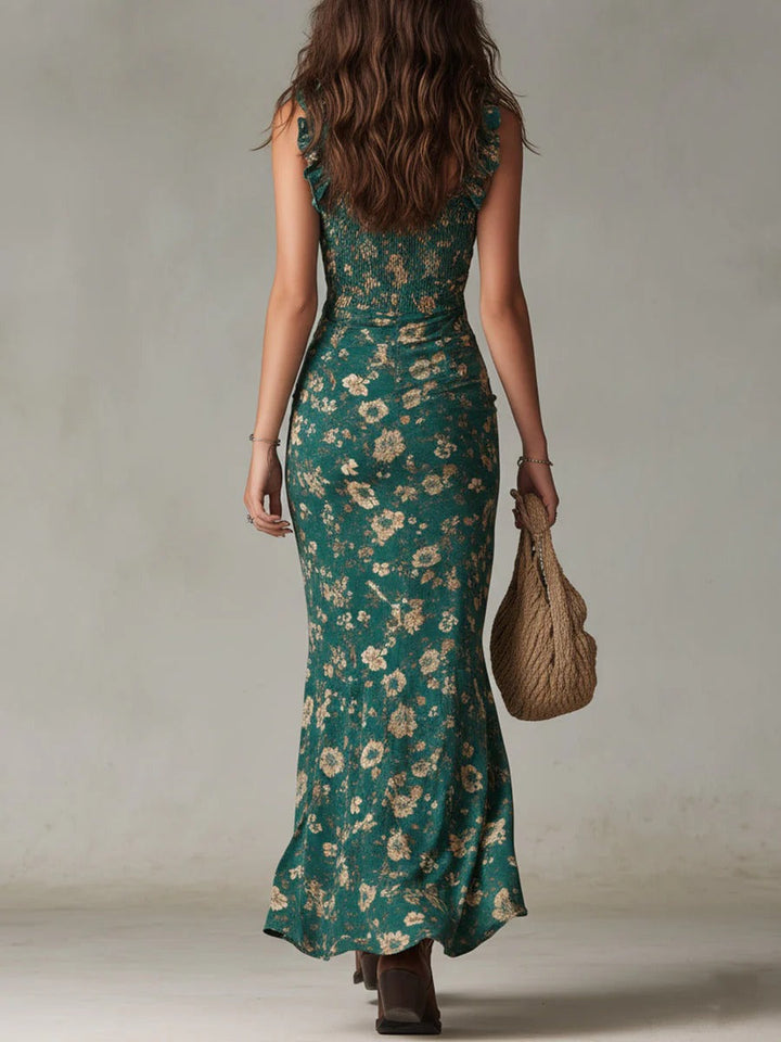Zara | Vestito Maxi Boho Retro