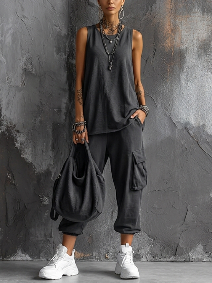 Valentina | Soft Casual Set with Pockets